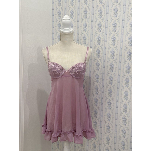 Other - Vintage Delicates fairy purple slip dress